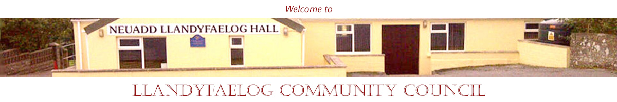 Header Image for Llandyfaelog Community Council - Eng